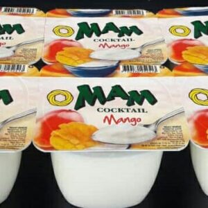 yaourts en pot 120 ml, saveur mangue