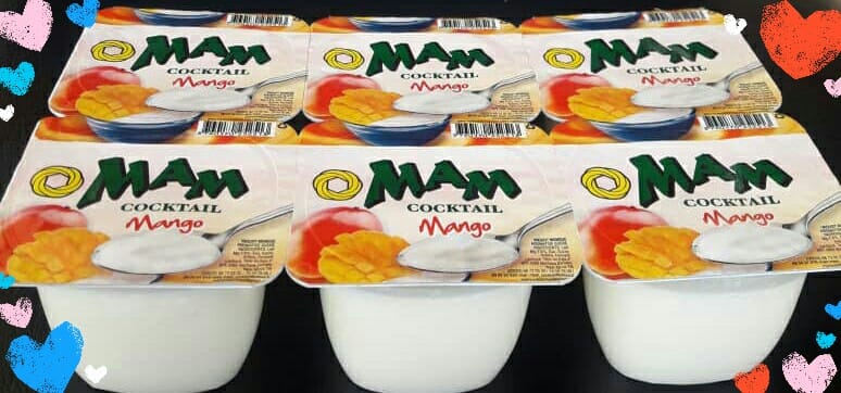 yaourts en pot 120 ml, saveur mangue yaourts en pot 120 ml, saveur mangue